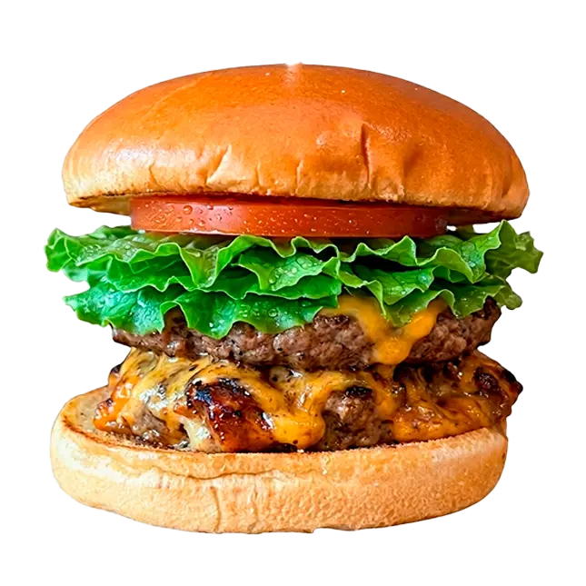 Double Angus Diner Burger