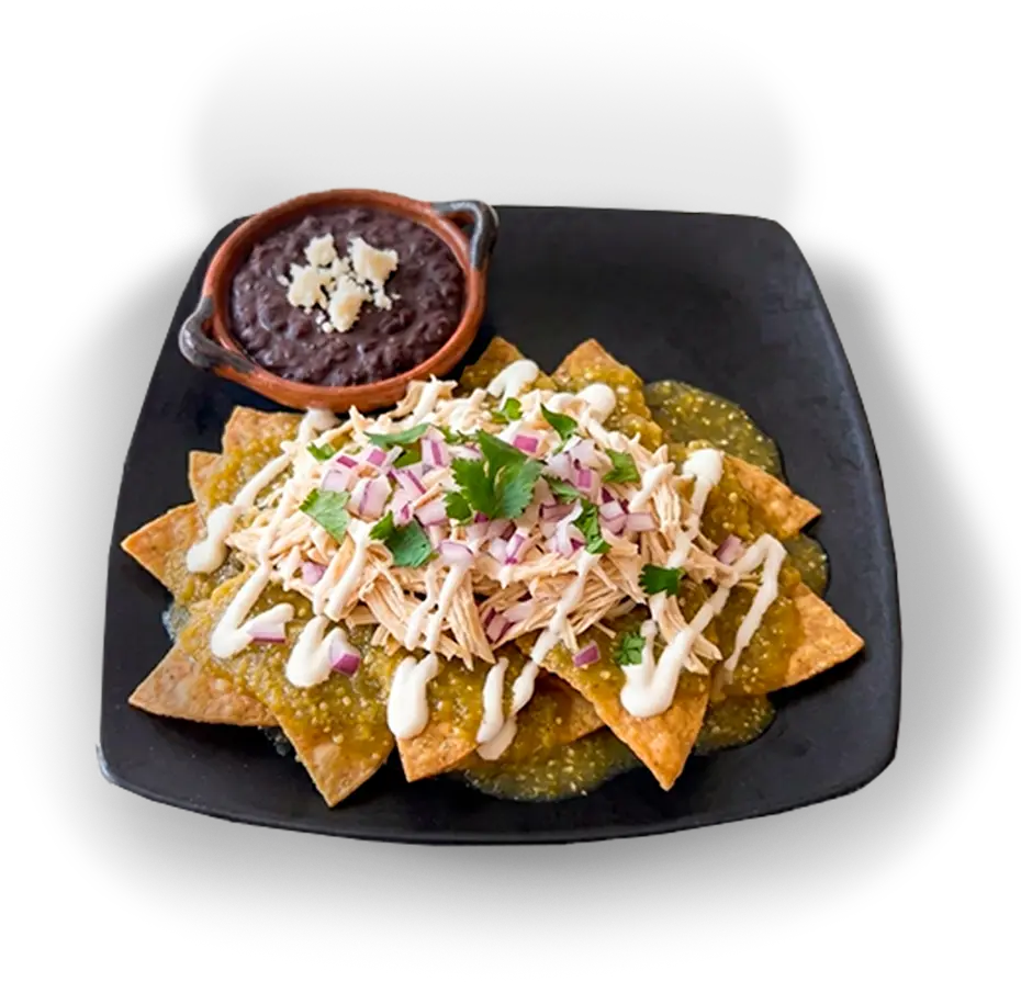 Chilaquiles con Pollo
