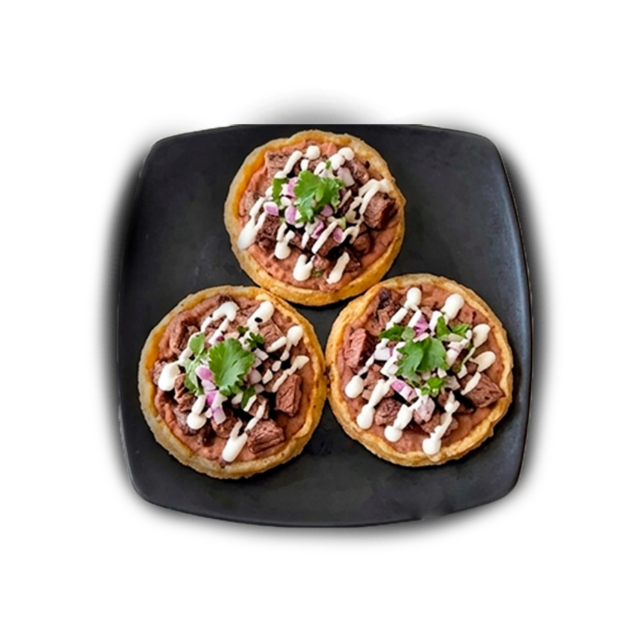 Sopes Chicago Steak Style
